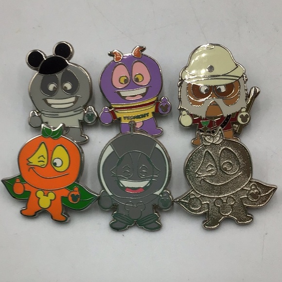 Disney Accessories - Disney Trading Pin Deebees Hidden Mickey Pin Kungalooshee Orange Bird Rocketee